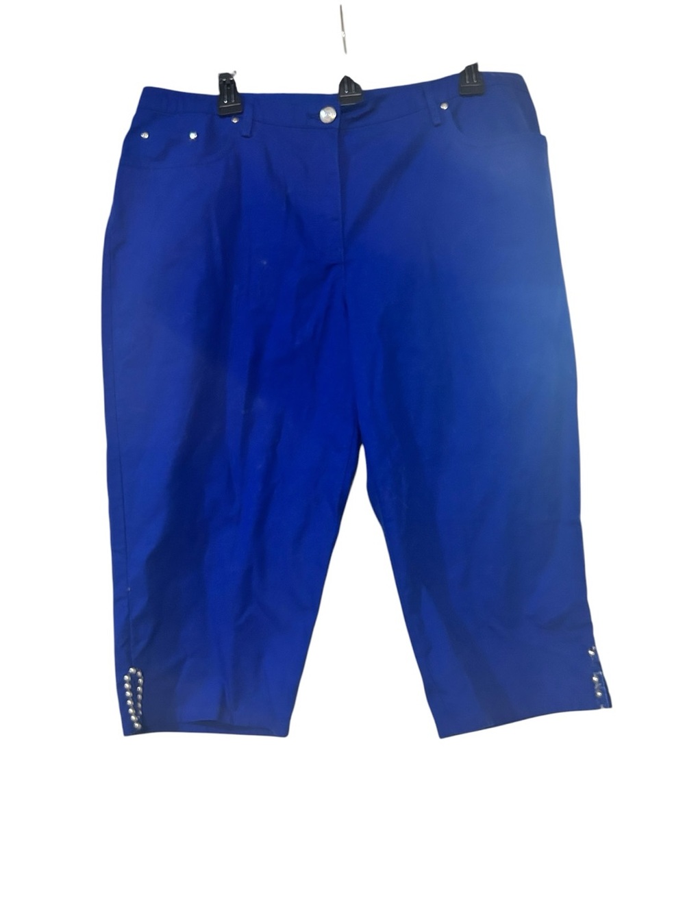 Ruby Rd. Royal Blue Capri Pants
